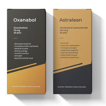 6-WEEK FEMALE CYCLE 1 Pack of Oxanabol + 1 Pack of Astralean
